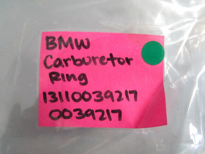 NEW OEM 13110039217 0039217 BMW Carburetor Ring 0820