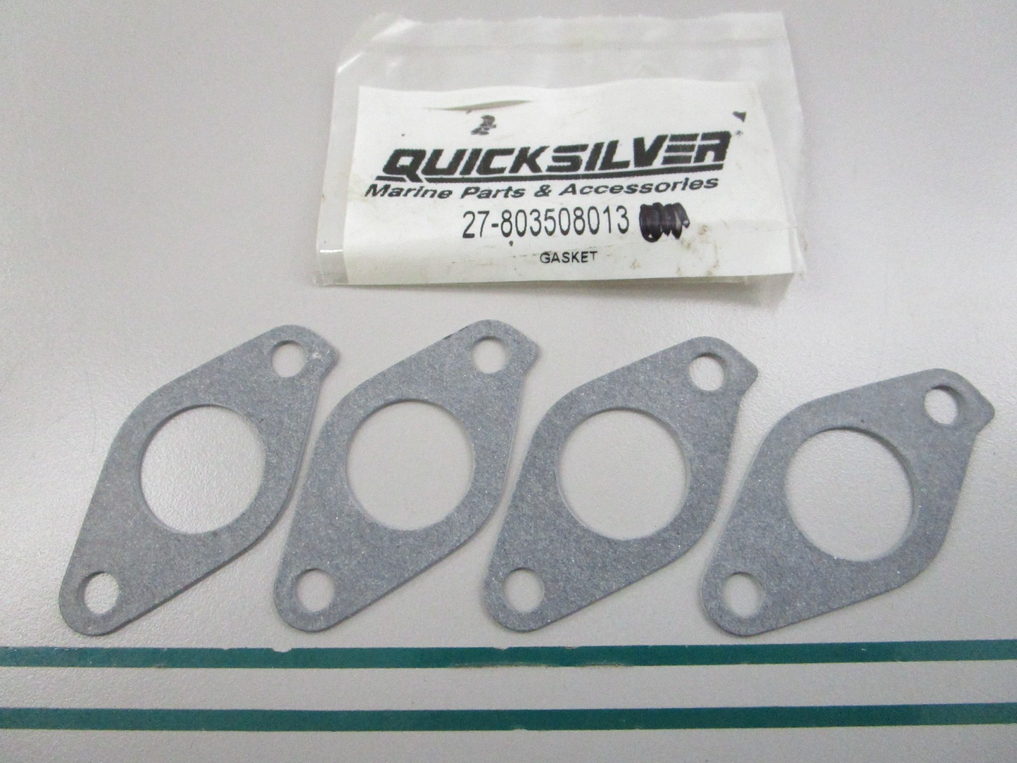 NEW OEM (LOT OF 4) 27-803508013 Mercury Quicksilver Intake Gasket 0810