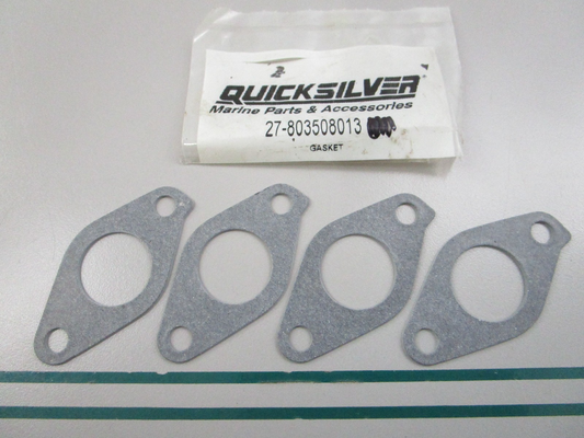 NEW OEM (LOT OF 4) 27-803508013 Mercury Quicksilver Intake Gasket 0810