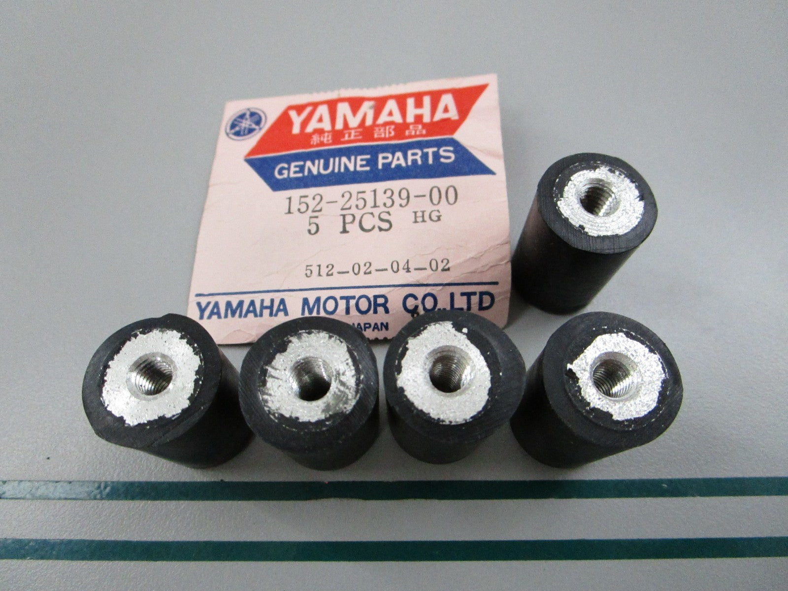 NEW OEM (LOT OF 5) 152-25139-00-00 Yamaha Blind Plug 0810