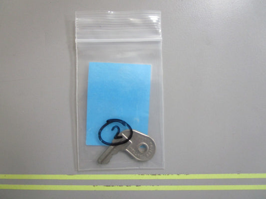 *NEW OEM* 0810 OMC Johnson Evinrude Ignition Key 73-19 501784 0501784