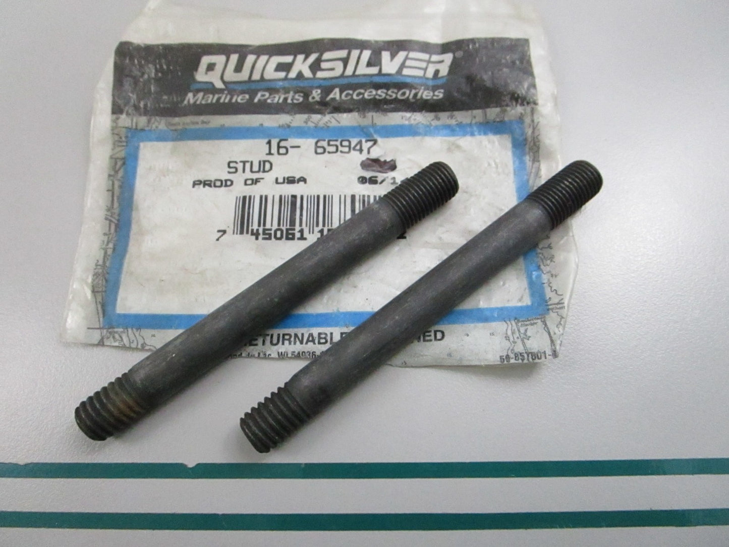 NEW OEM (LOT OF 2) 16-65947 Mercury Quicksilver Stud 0810