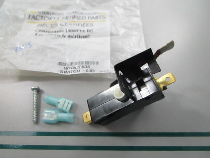 NEW OEM W10820036 Whirlpool Lid Switch 0810