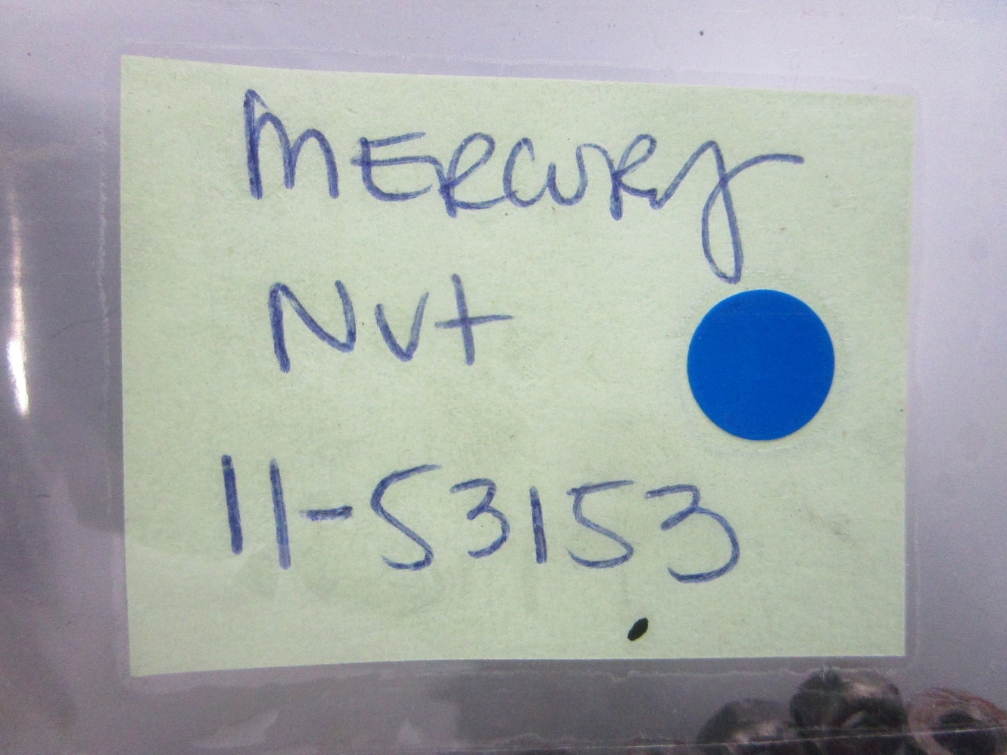 NEW OEM (LOT OF 27) 11-53153 Mercury Quicksilver Nut 0810