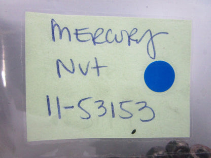 NEW OEM (LOT OF 27) 11-53153 Mercury Quicksilver Nut 0810
