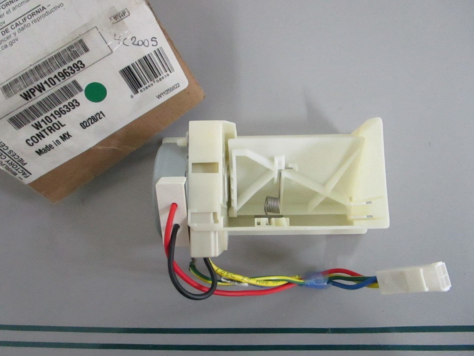 Whirlpool WPW10196393 Refrigerator Air Damper Control Assy NEW OEM 0820