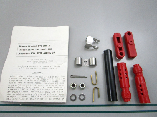 NEW A301729 Morse Adaptor Kit 0810