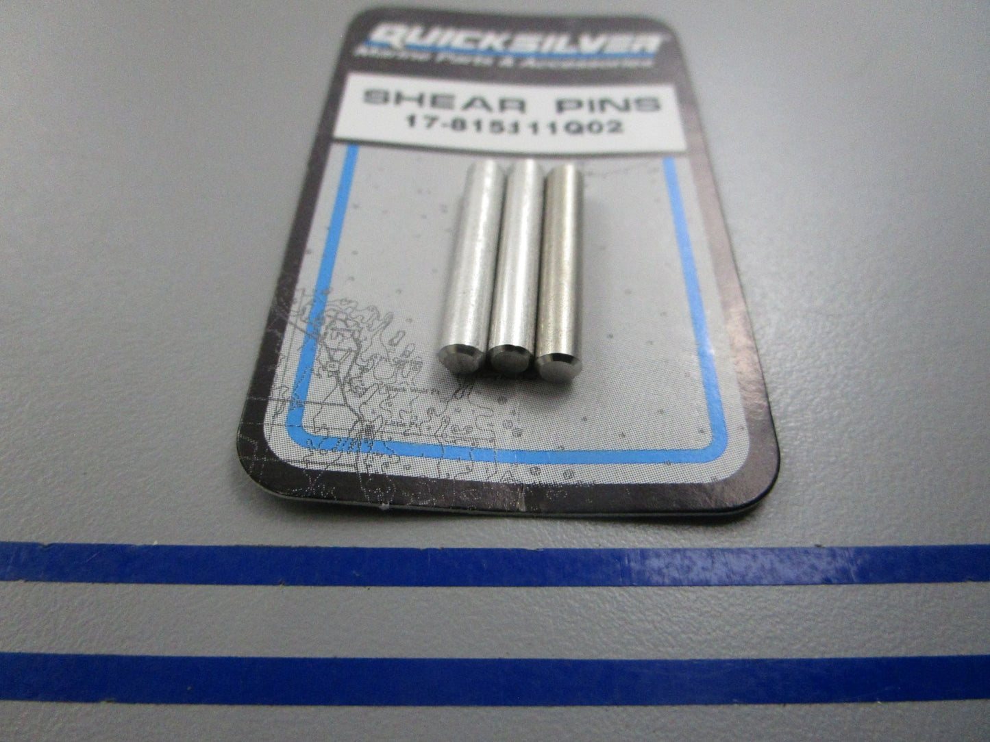 NEW OEM 17-815111Q02 Mercury Quicksilver 3 Shear Pin Kit 0810