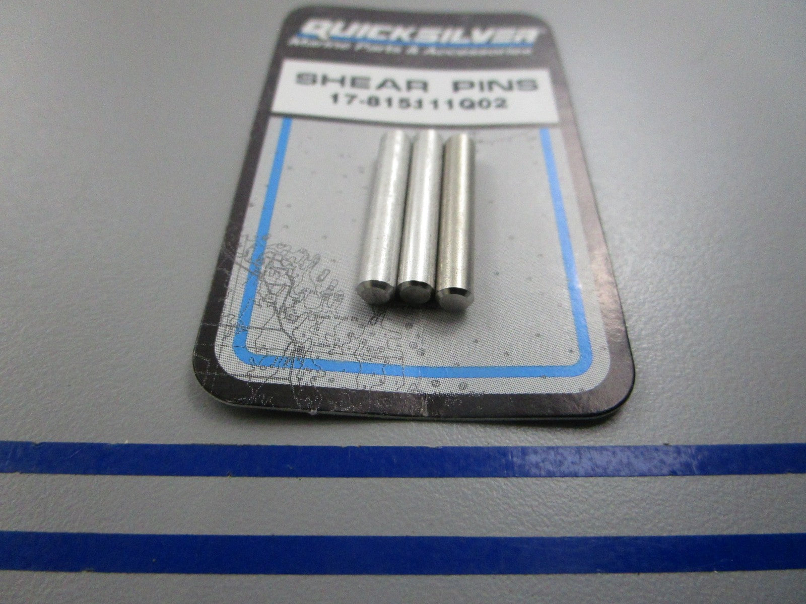 NEW OEM 17-815111Q02 Mercury Quicksilver 3 Shear Pin Kit 0810