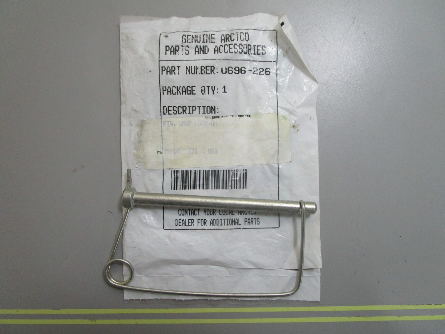 *NEW OEM* 0810 Arctic Cat Tigershark Snap Lock-On Pin 0696-226