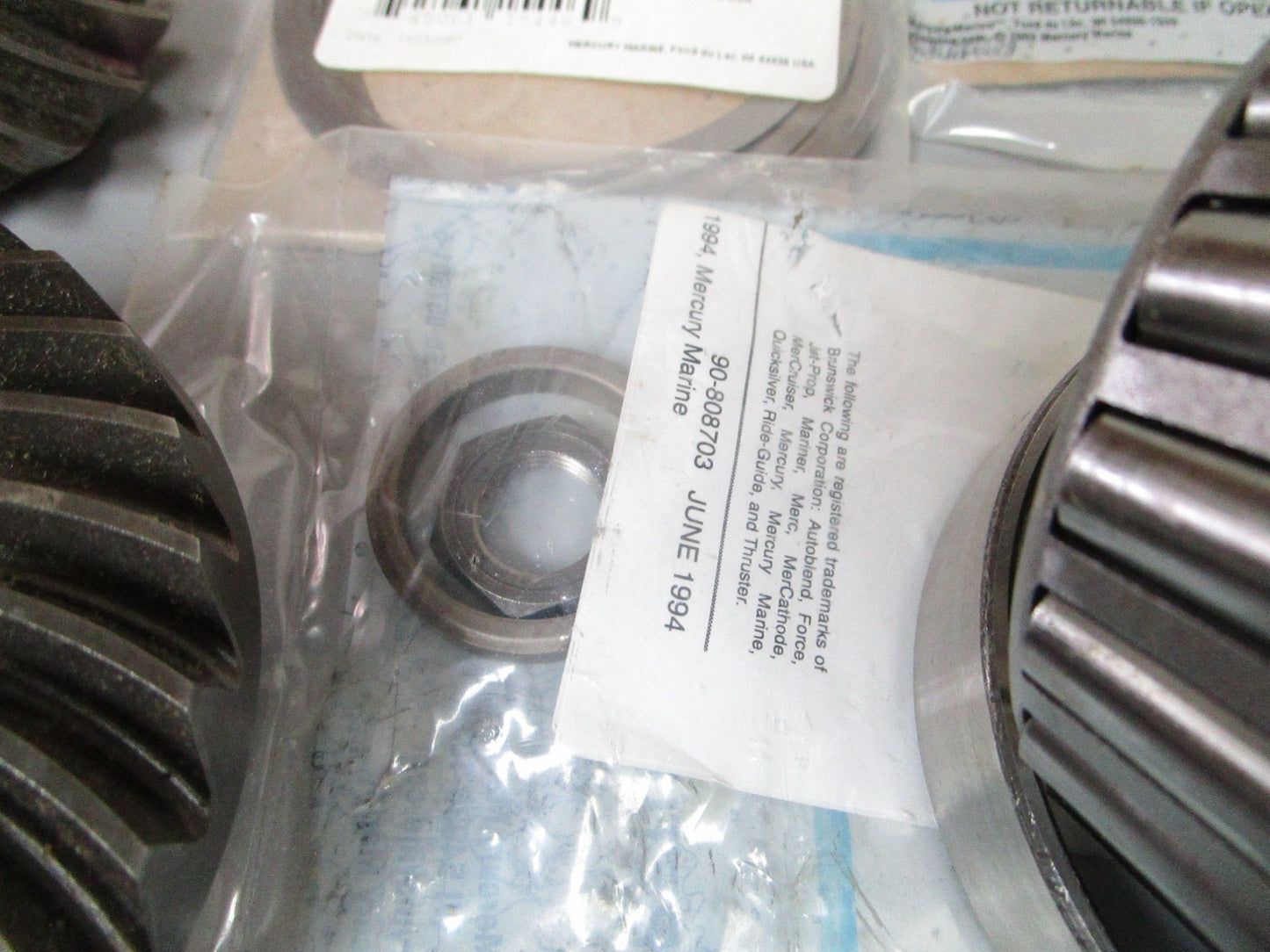 *NEW OEM* 0720 Mercury Quicksilver Gear Set Assembly 43-44102A2