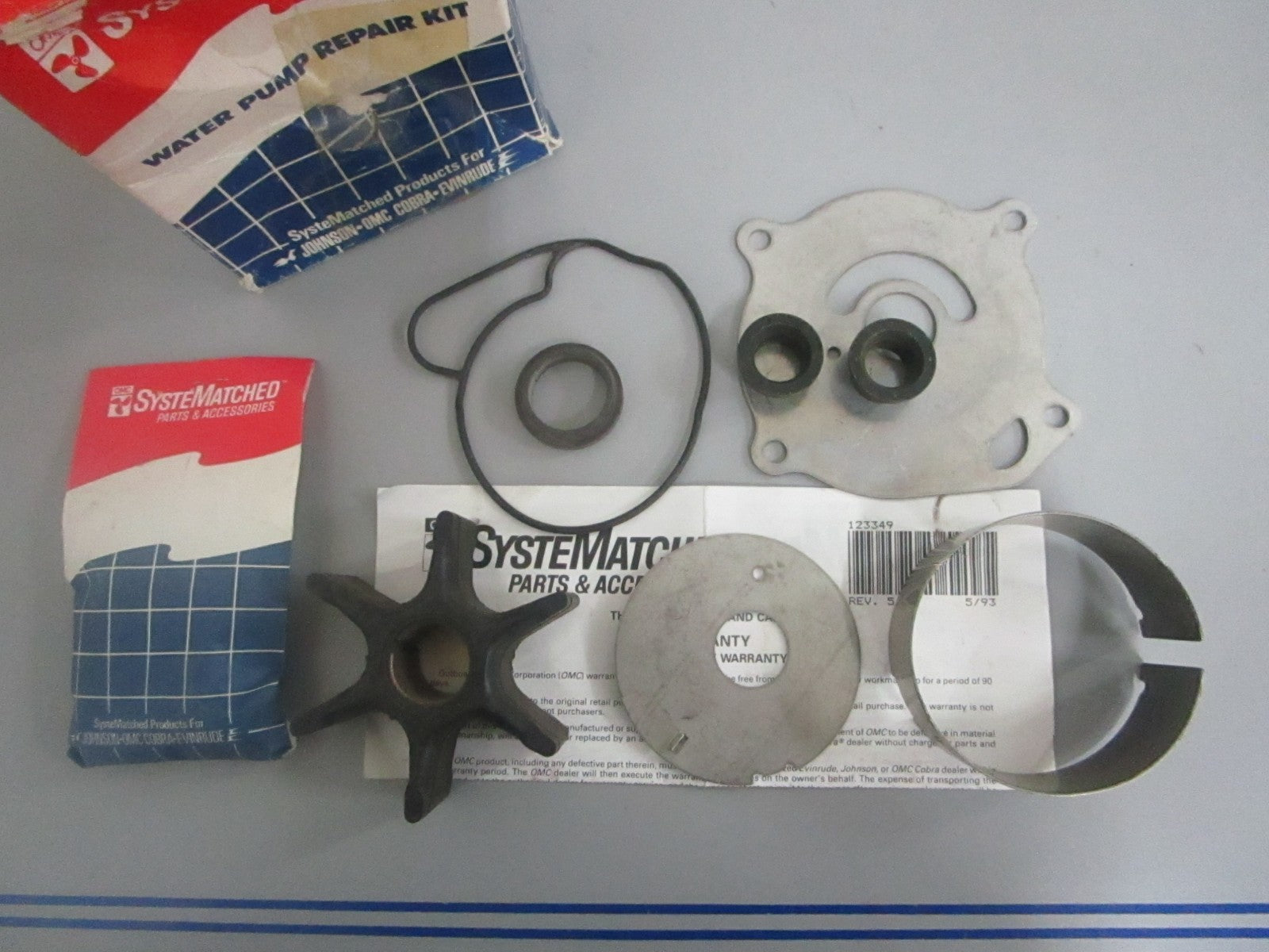 *NEW OEM* 0820 OMC Johnson Evinrude Water Pump Repair Kit 389164 0389164