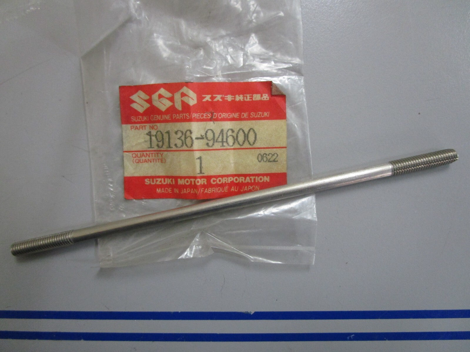 *NEW OEM* 0810 Suzuki Throttle Rod 19136-94600