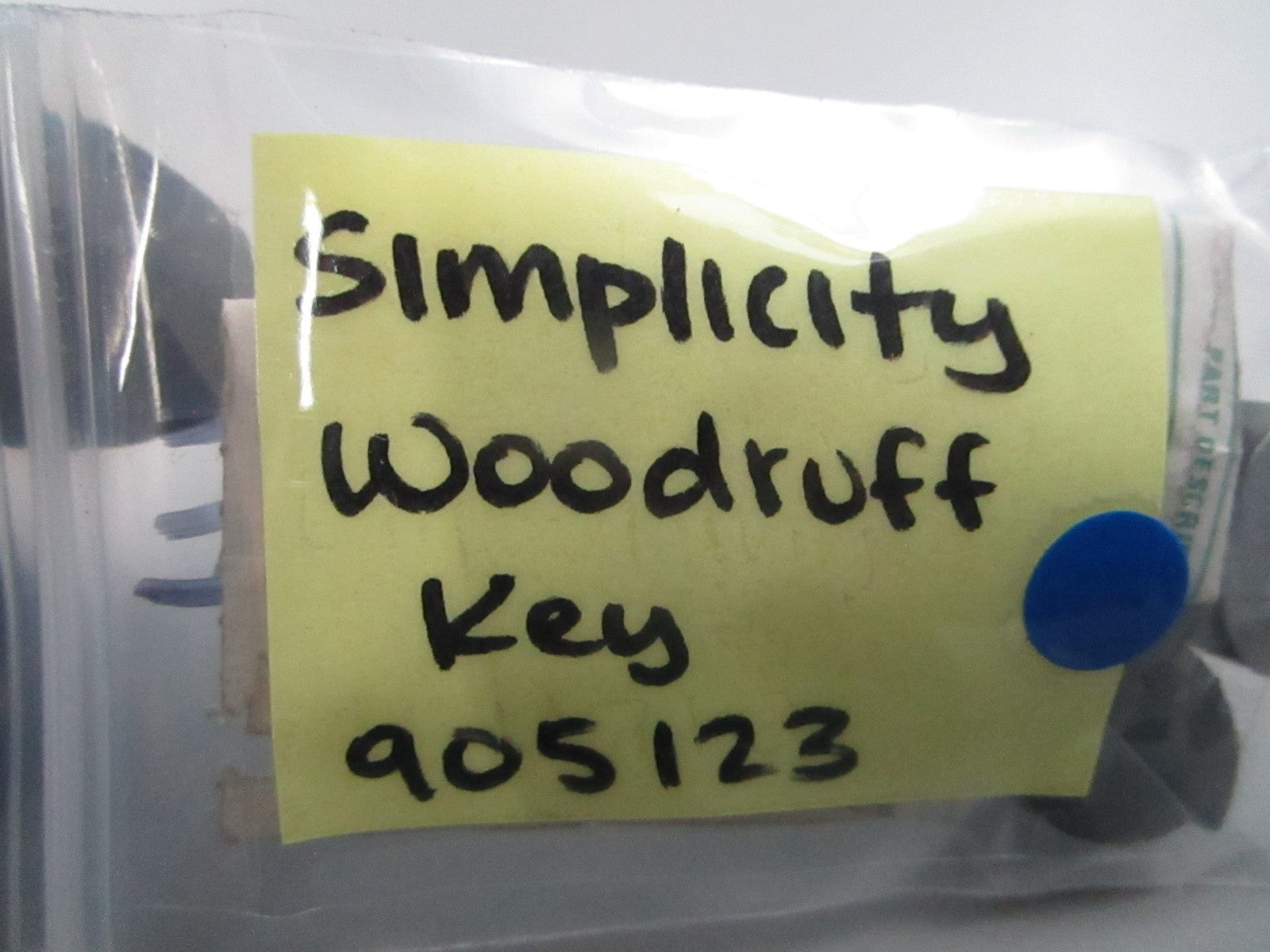*NEW OEM* (LOT OF 4) 0810 Simplicity Woodruff Key 905123