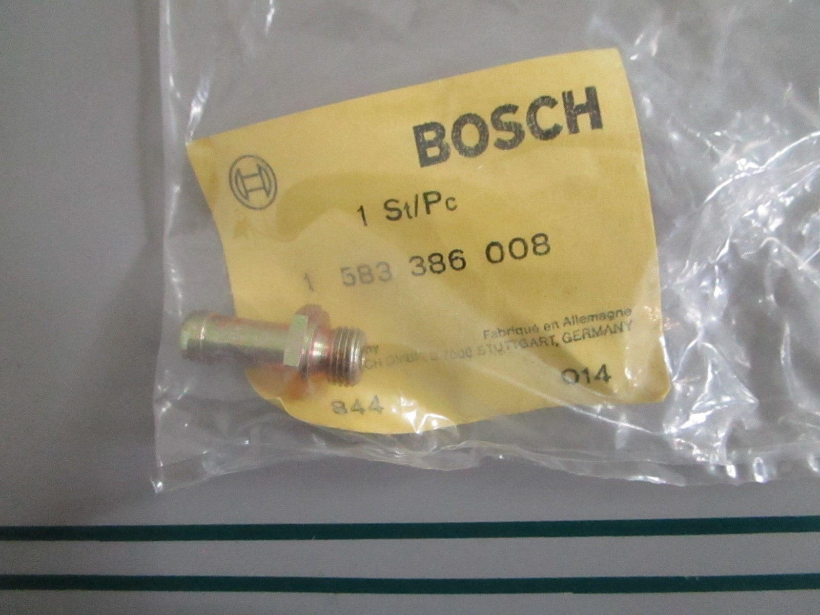 NEW OEM 1583386008 Bosch Check Valve 0820