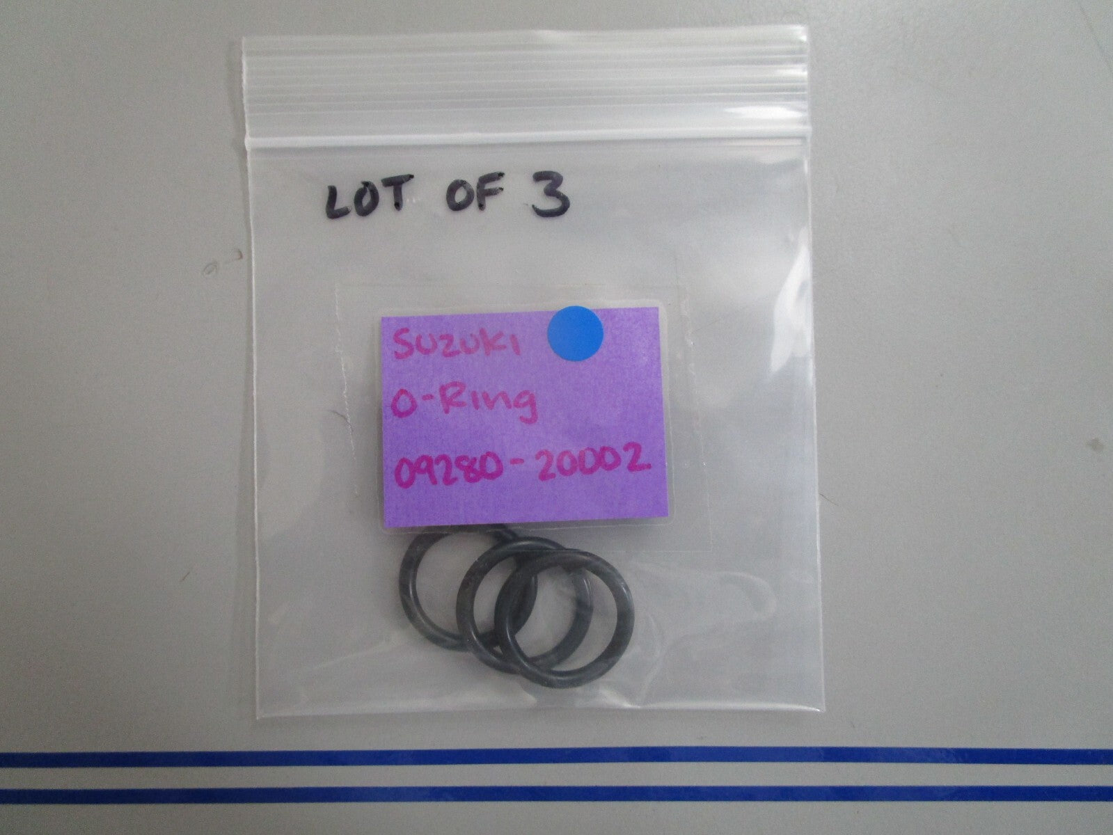 *NEW OEM* (LOT OF 3) 0770 Suzuki O-Ring 09280-20002