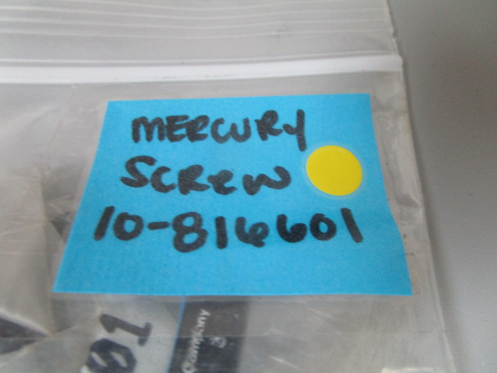 *NEW OEM* (LOT OF 2) 0810 Mercury Quicksilver Screw 10-816601