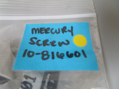 *NEW OEM* (LOT OF 2) 0810 Mercury Quicksilver Screw 10-816601
