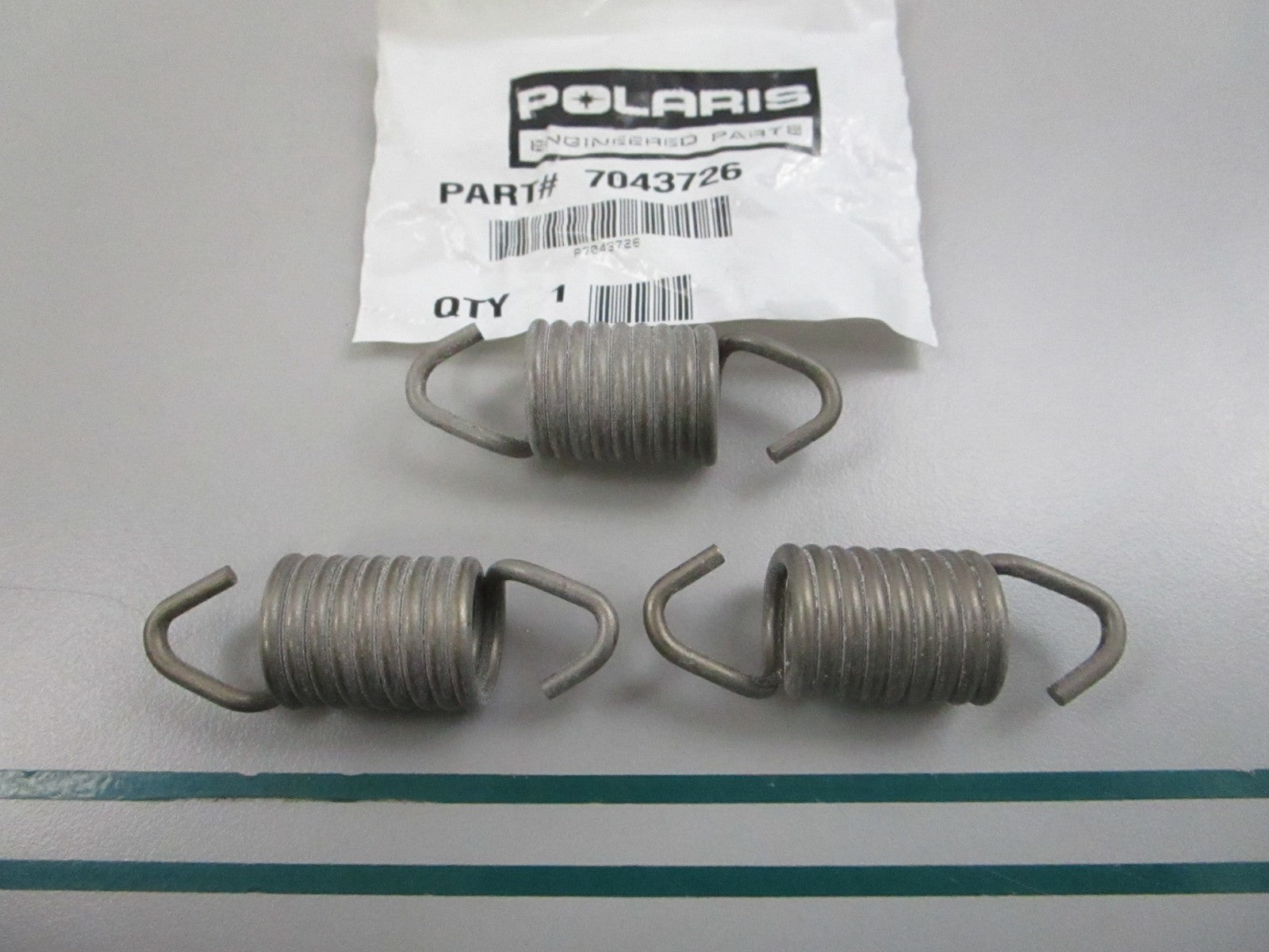 NEW OEM (LOT OF 3) 7043726 Polaris Exhaust Spring 0810