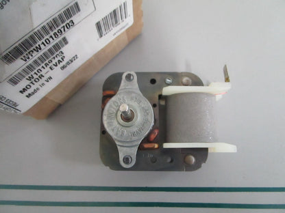 NEW OEM WPW10189703 W10189703 Whirlpool Evaporator Motor 0820