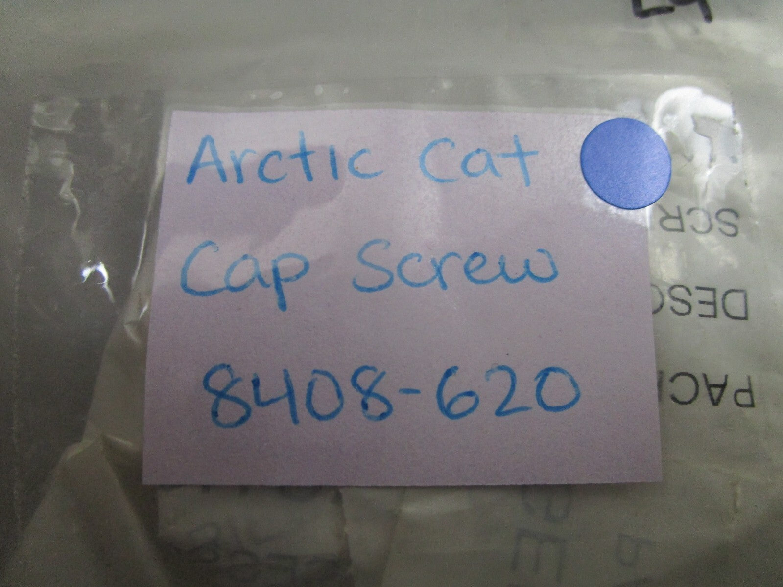 *NEW OEM* (LOT OF 4) 0810 Arctic Cat Cap Screw 8408-620