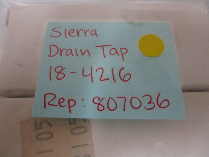 *NEW* 0810 Sierra Drain Tap 18-4216 Replaces: 807036
