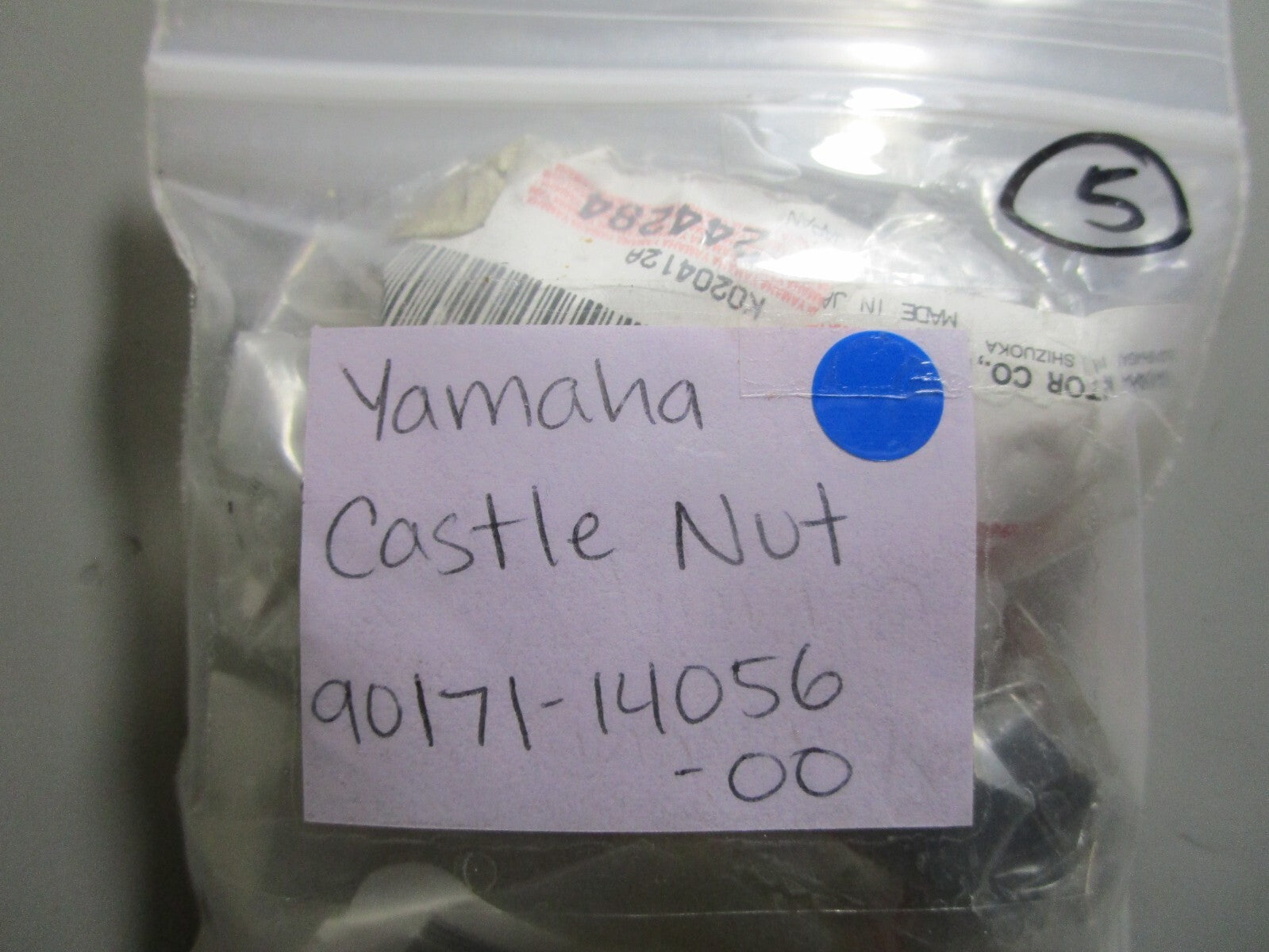 *NEW OEM* 0810 Yamaha Castle Nut 90171-14056-00