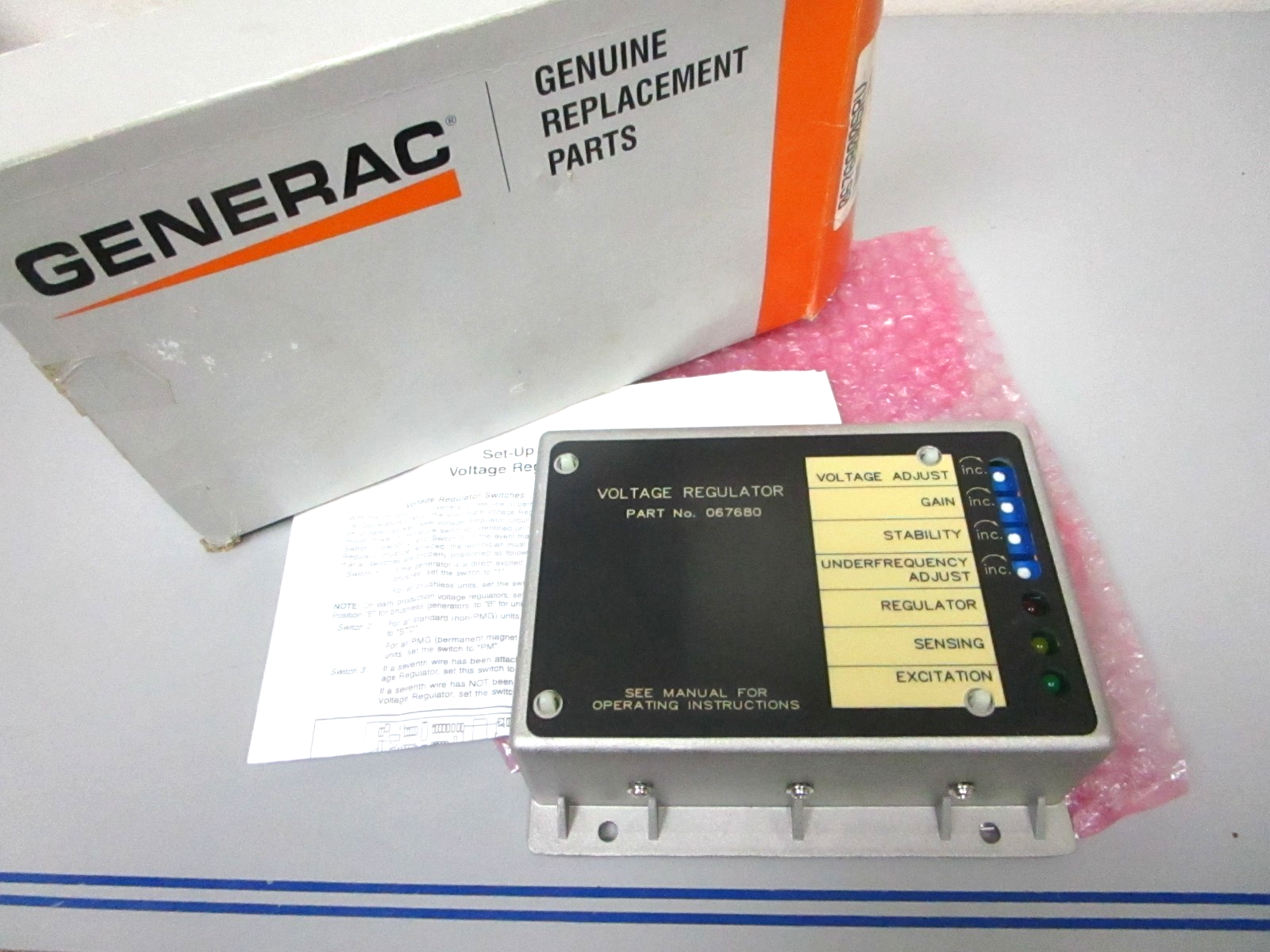 *NEW OEM* 0720 Generac Voltage Regulator 0676800SRV