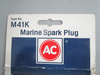 NEW OEM (LOT OF 8) AC Delco M41K Spark Plug 0820