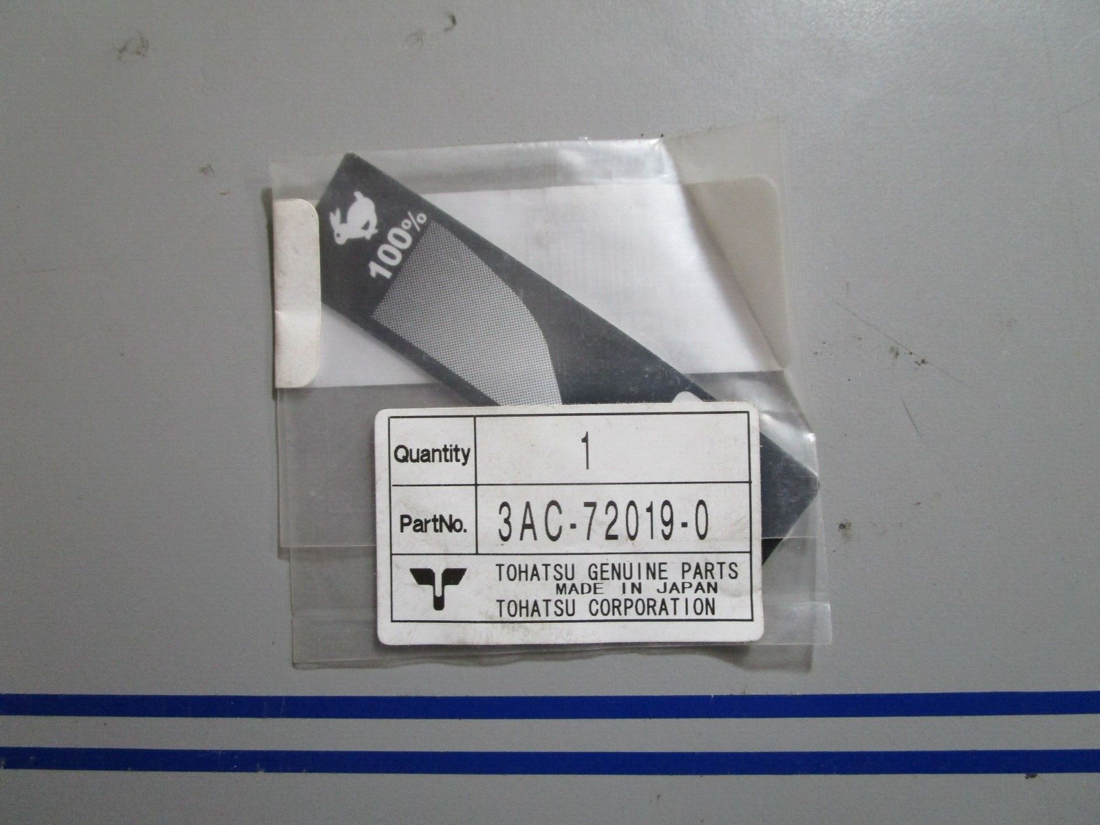 *NEW OEM* 0770 Nissan Tohatsu Throttle Decal 37-3AC720190