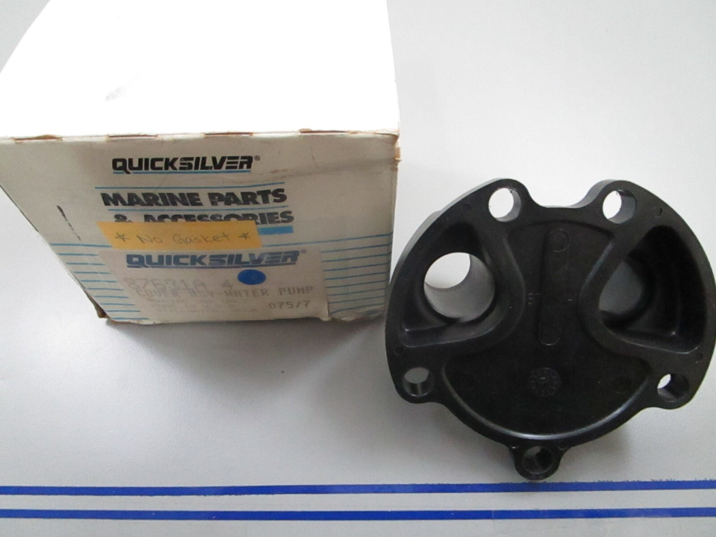 *NEW OEM* 0810 Mercury Quicksilver *No Gasket* W/P Cover Assembly 87631A 4