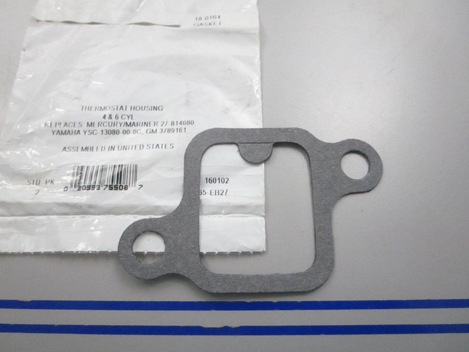 NEW 18-0164 Replaces: Mercury 27-814680 Sierra Gasket 0810