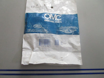 *NEW OEM* 0810 OMC Johnson Evinrude Pinion Nut 911753 0911753