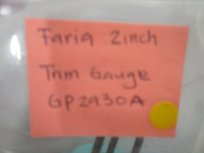 *NEW* 0750 Faria TRIM GAUGE (2 inch) GP2930A