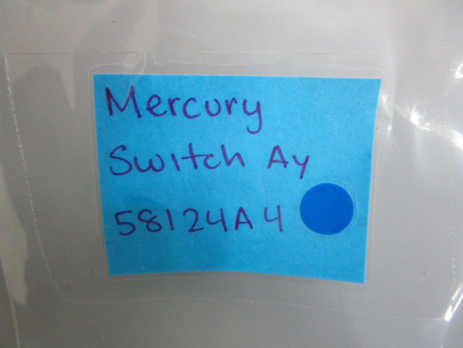*NEW OEM* 0820 Mercury Quicksilver Switch Ay 58124A4
