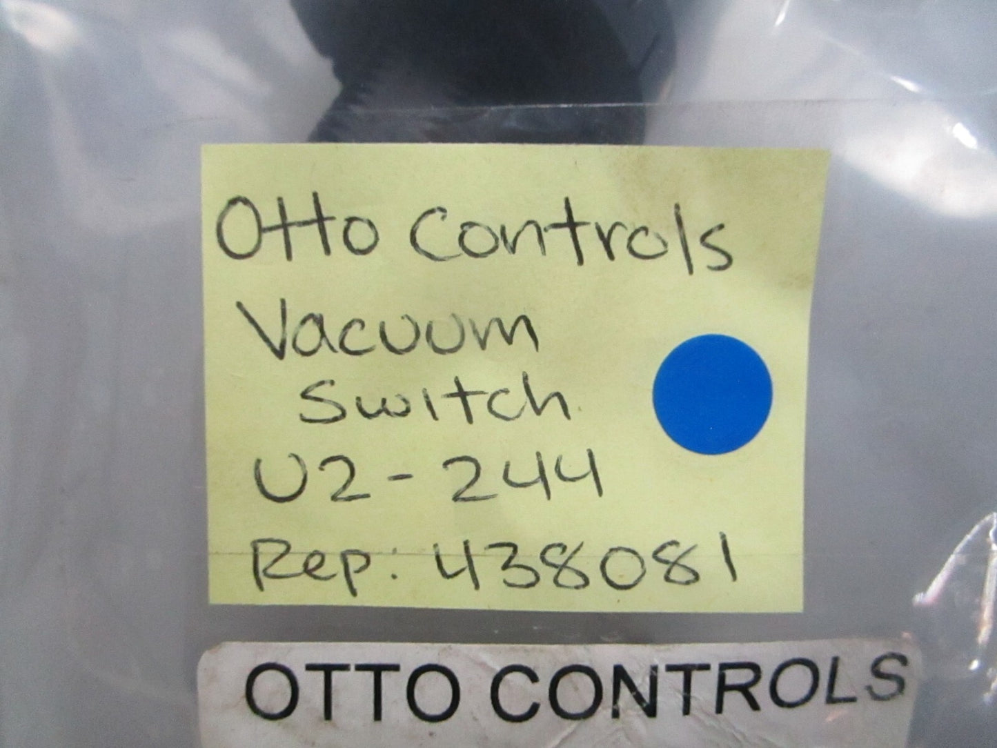 *NEW* 0820 Otto Controls Vacuum Switch U2-244 Replaces: OMC 438081