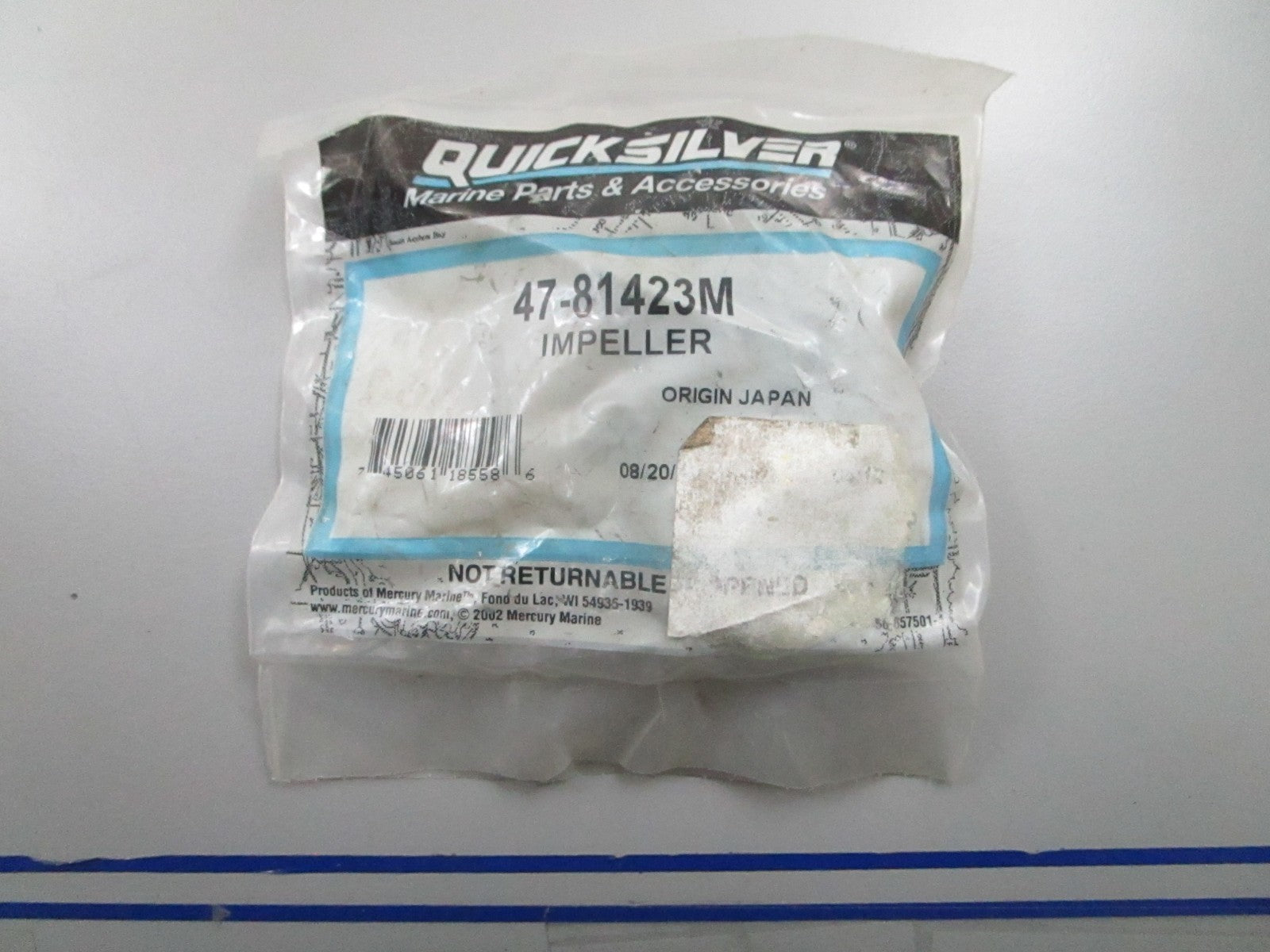 *NEW OEM* 0810 Mercury Quicksilver Impeller 47-81423M