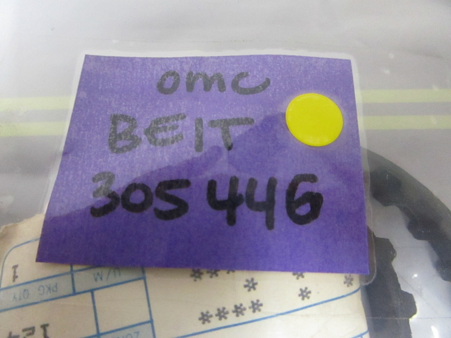 *NEW OEM* 0810 OMC Johnson Evinrude Belt 305446 0305446