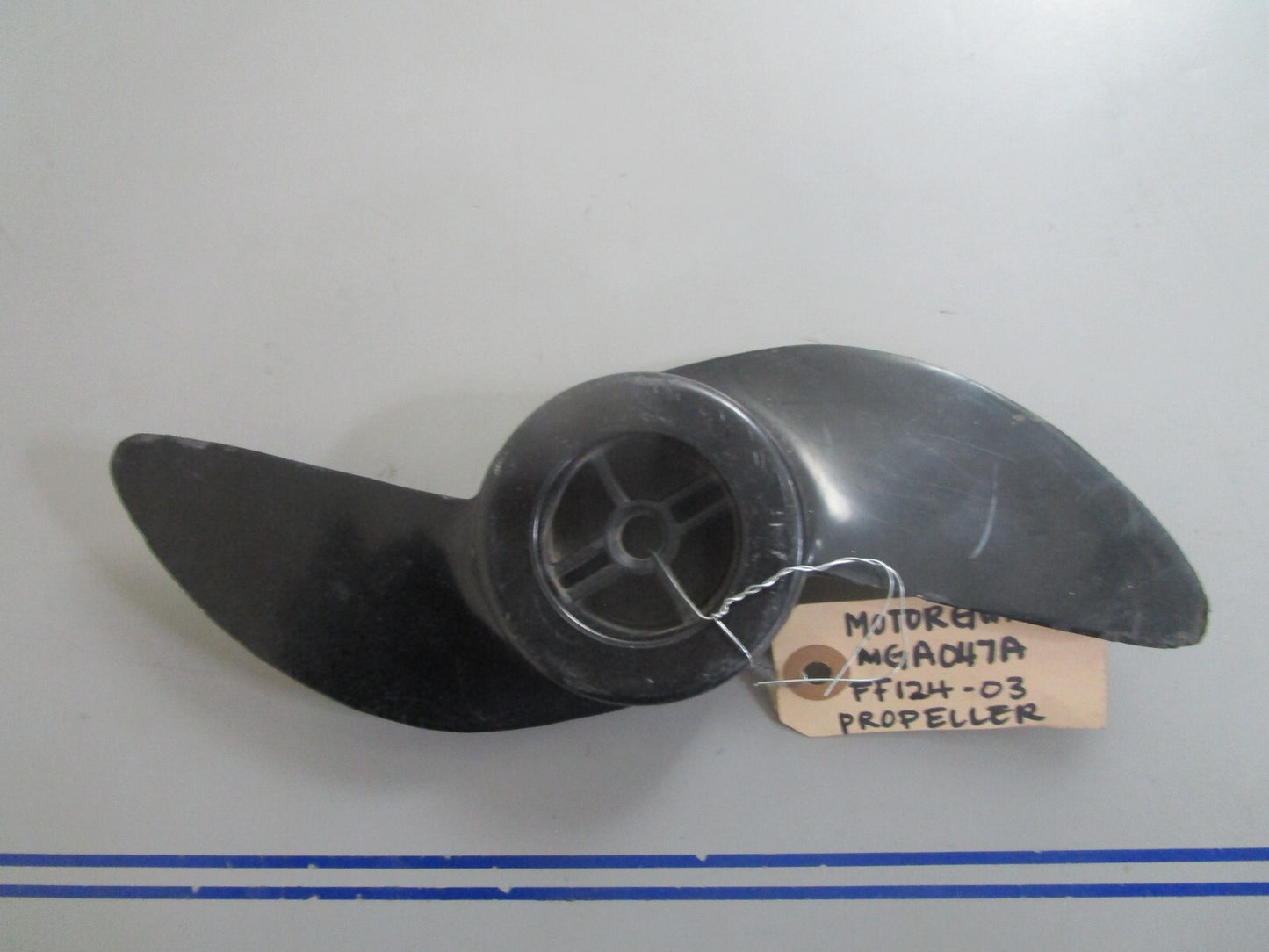*NEW OEM* 0810 MotorGuide Vintage Gannon Ninja #10 Propeller FF124-03