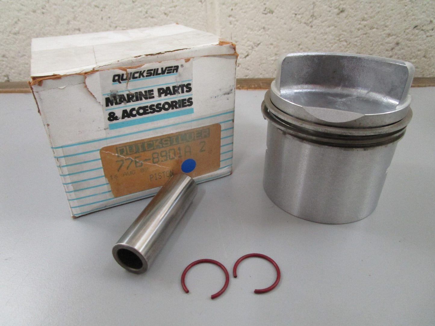 *NEW OEM* 0780 Mercury Quicksilver Piston 776-8901A 2
