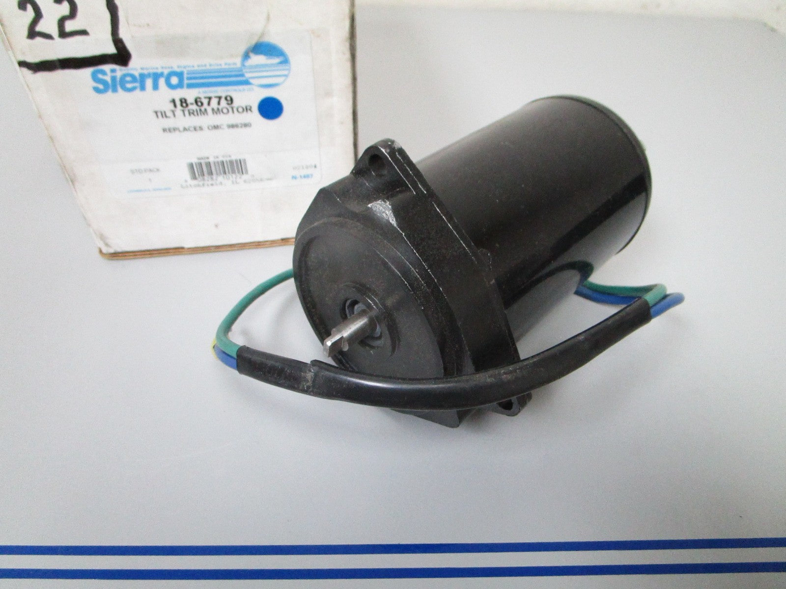 NEW 18-6779 Replaces: OMC 986280 0986280 Sierra Trim Motor 0720
