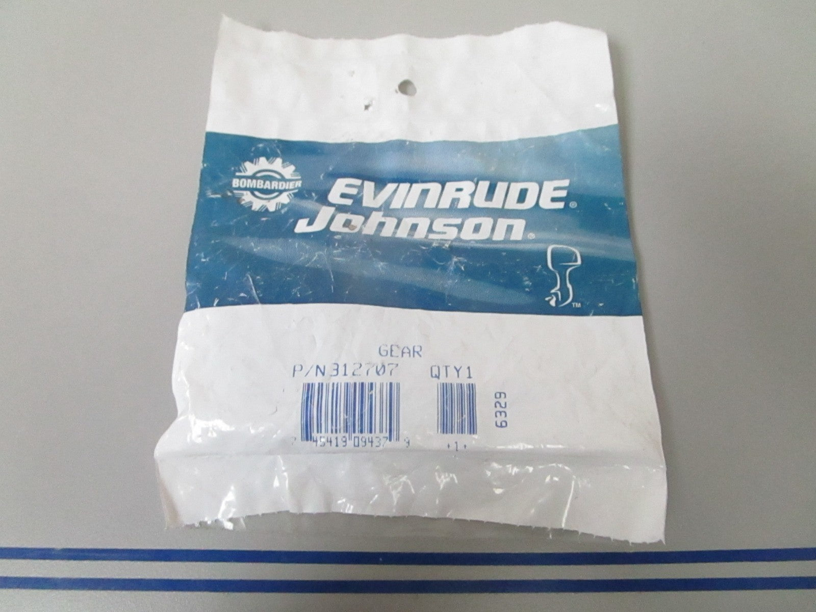 *NEW OEM* 0720 OMC Johnson Evinrude Starter Gear 312707 0312707