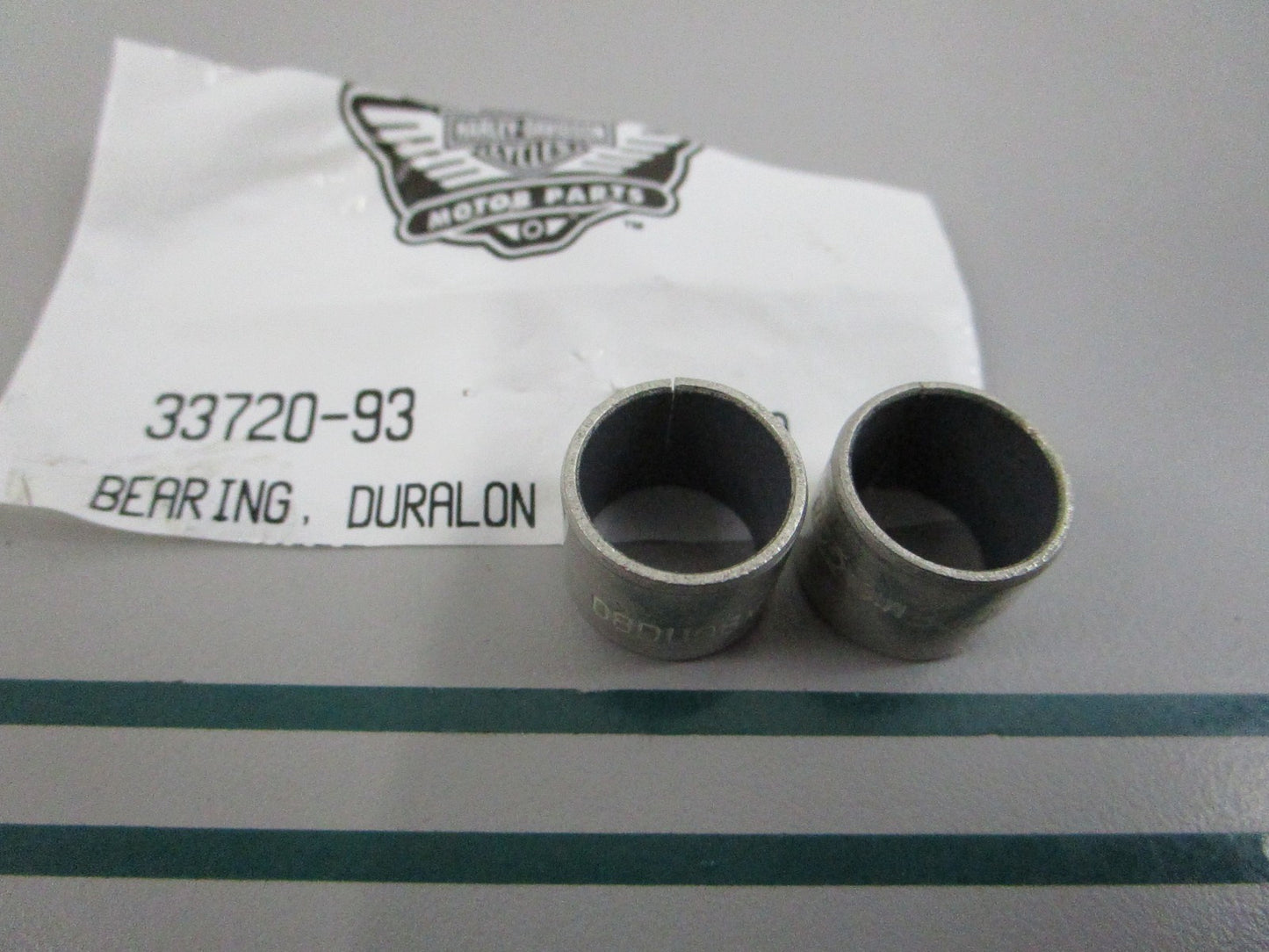 NEW OEM (LOT OF 2) 33720-93 Harley Davidson Duralon Bearing 0810