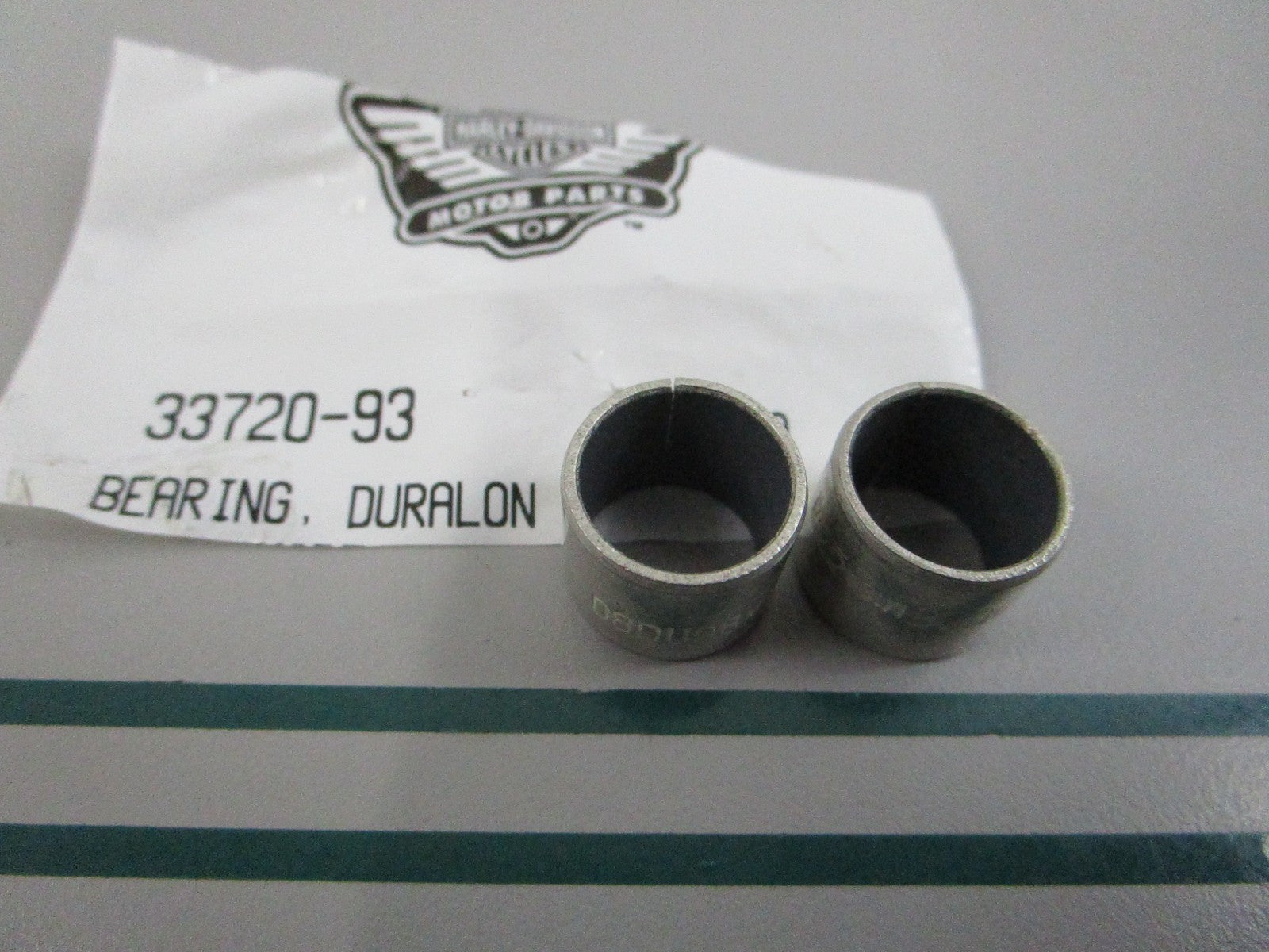 NEW OEM (LOT OF 2) 33720-93 Harley Davidson Duralon Bearing 0810
