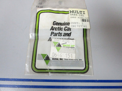 *NEW OEM* 0810 Arctic Cat Snap Ring 0646-151