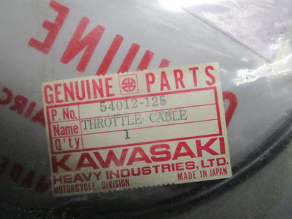 *NEW OEM* 0810 Kawasaki Throttle Cable 54012-125