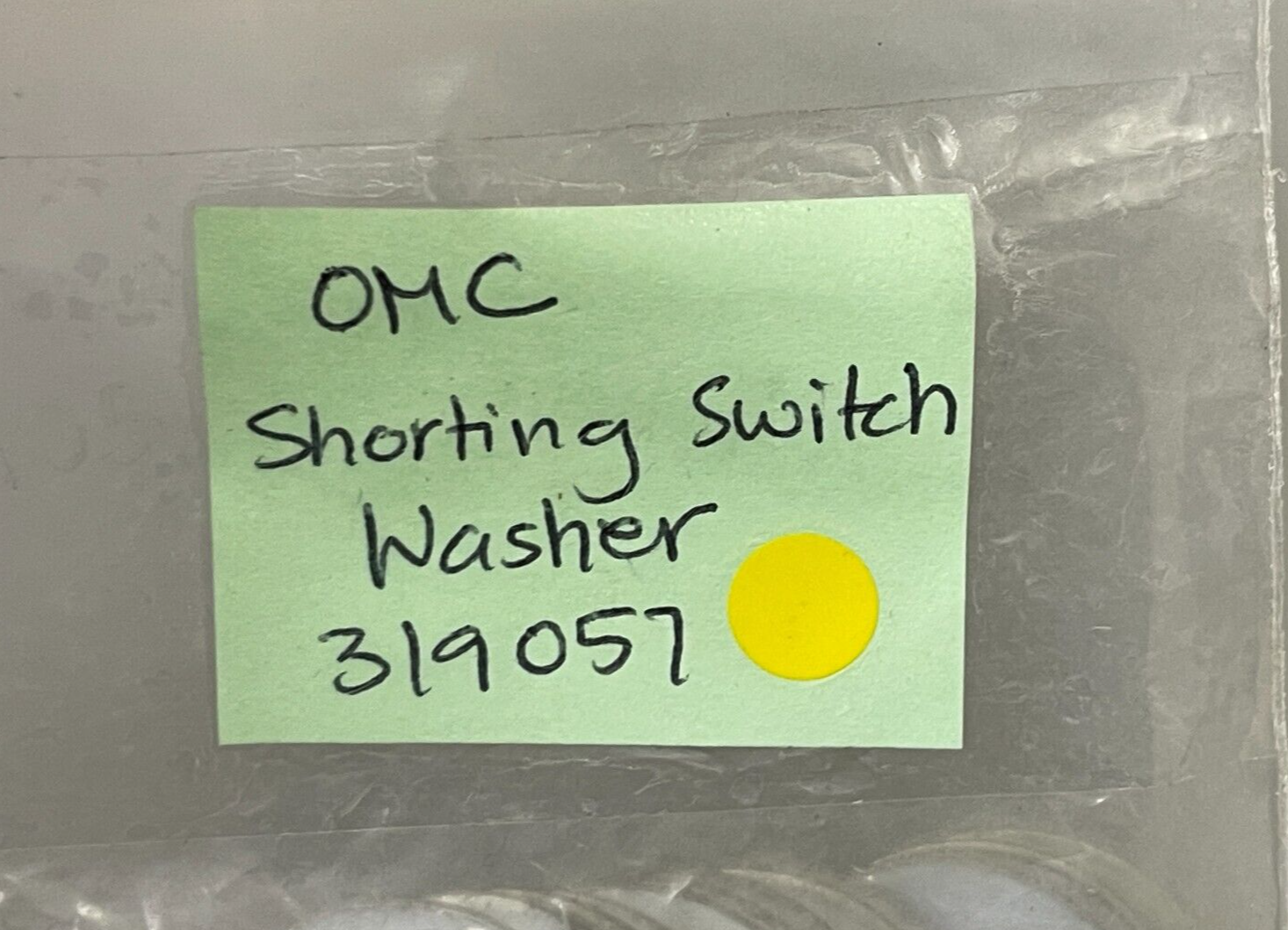 *NEW OEM* 0810 OMC Johnson Evinrude Shorting Switch Washer 319057 0319057