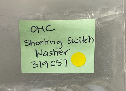 *NEW OEM* 0810 OMC Johnson Evinrude Shorting Switch Washer 319057 0319057