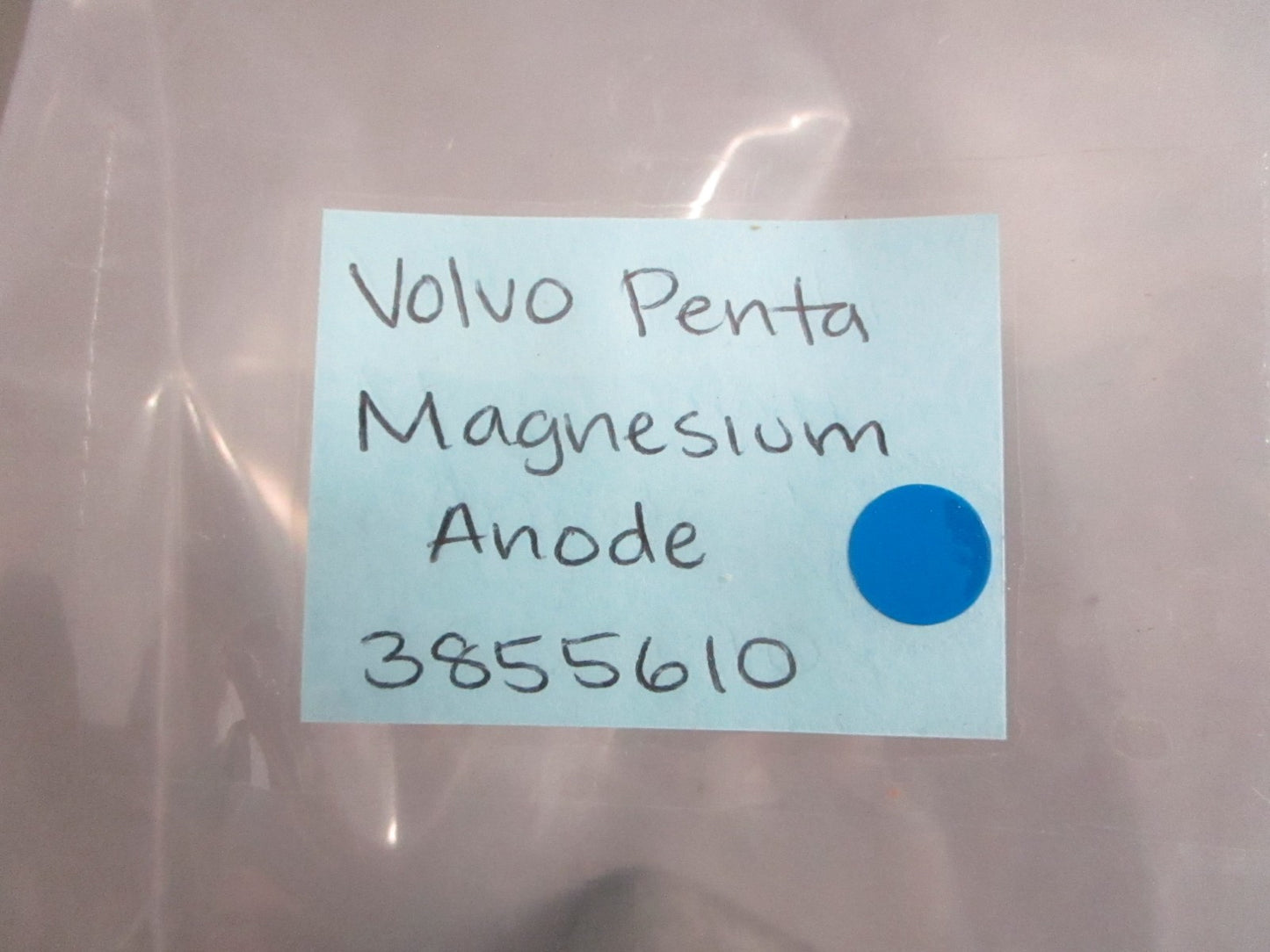 NEW OEM 3855610 Volvo Penta Magnesium Anode 0820