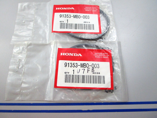 NEW OEM (LOT OF 2) 91353-MB0-003 Honda O-Ring 0810